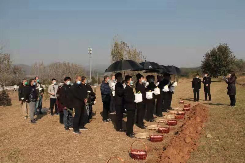 顺义区殡仪馆2021年第二次生态葬安葬仪式顺利举行 顺义区殡仪馆2021年第二次生态葬安葬仪式顺利举行
